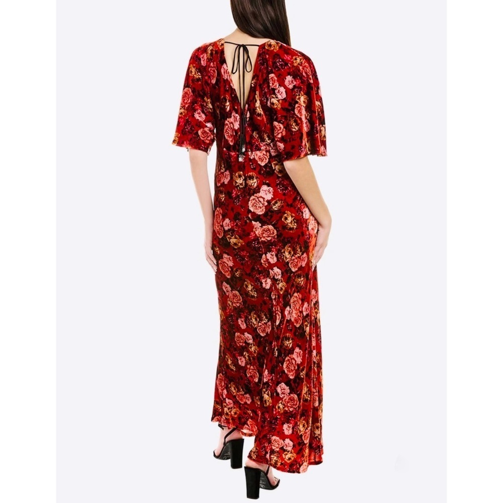 Johnny Was silk blend velvet maxi dress NWT - Picture 4 of 11